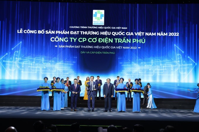Lần thứ 5 liên tiếp Dây cáp điện Trần Phú đạt danh hiệu thương hiệu quốc gia Việt Nam. - WikiLand  - b3-6877-1667460873 - Dây cáp điện Trần Phú liên tiếp đạt thương hiệu quốc gia
