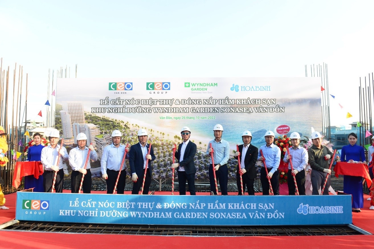 Tập đoàn CEO đẩy mạnh triển khai dự án Sonasea Vân Đồn Harbor City.  - ni_1 - Tập đoàn CEO phấn đấu hoàn thành kế hoạch năm 2022