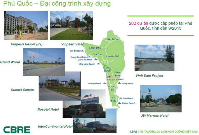 202 dự án được cấp phép tại Phú Quốc, tính đến 09/2015  - phu-quoc-diem-nong-cua-gioi-dau-tu-bat-dong-san-nghi-duong - Phú Quốc: “Điểm nóng” của giới đầu tư bất động sản nghỉ dưỡng