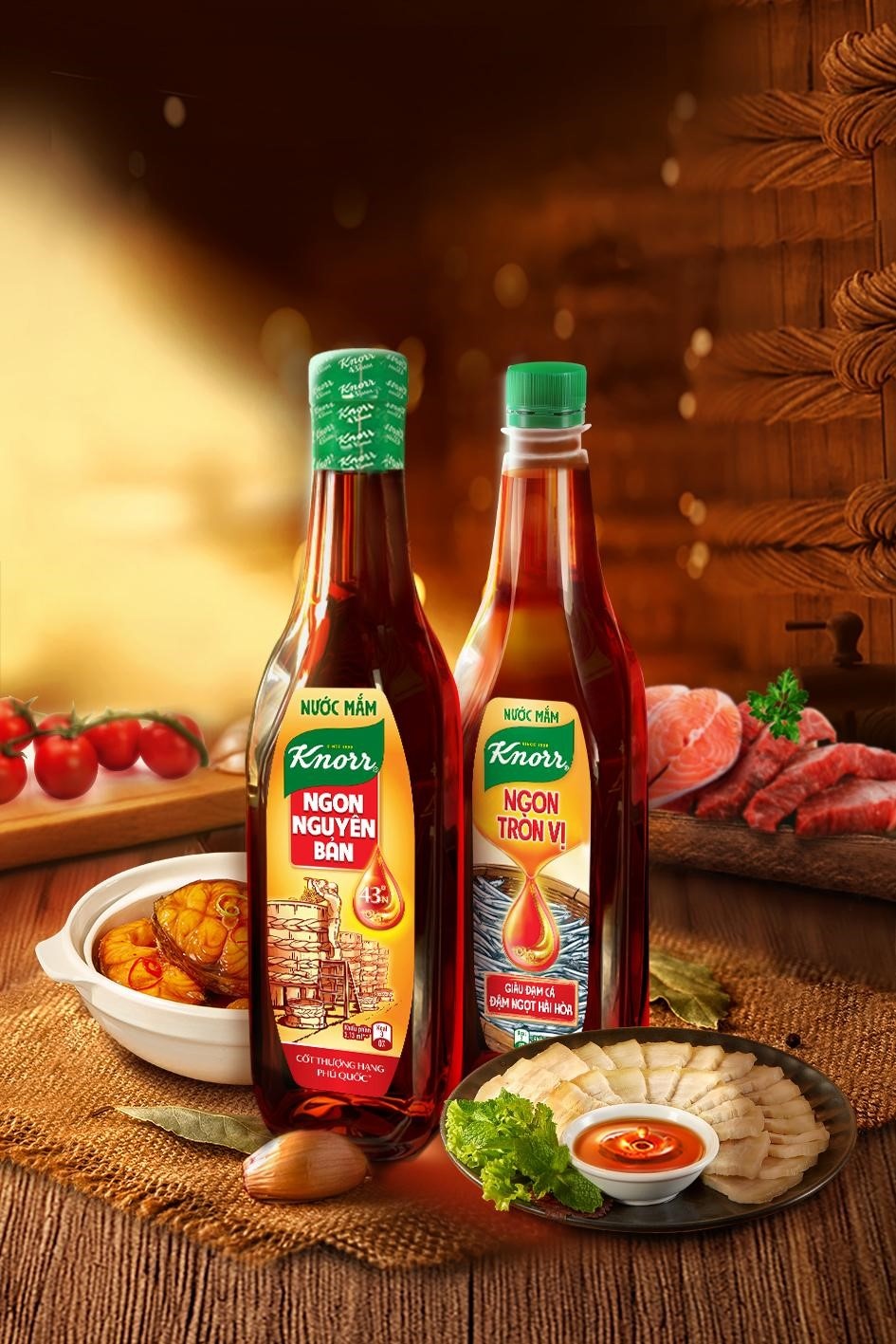 Knorr giới thiệu 2 dòng sản phẩm nước mắm, phù hợp với khẩu vị phần đông người Việt.  - 2_3 - Chọn nước mắm ngon cho bữa ăn ‘hao cơm’