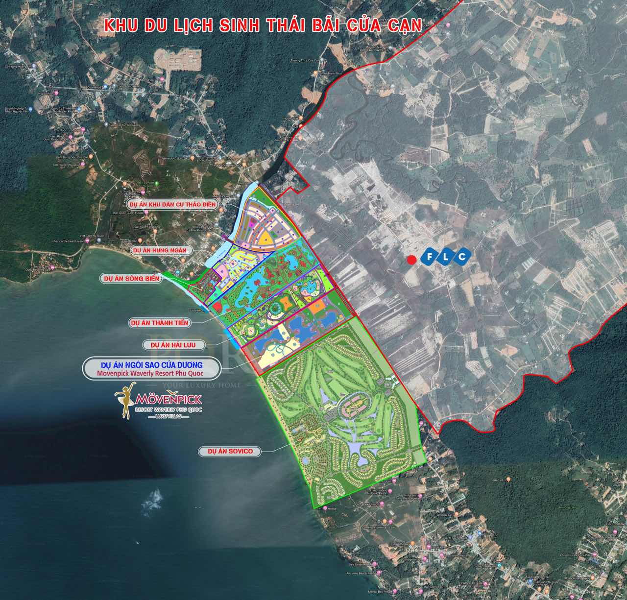 Quy hoạch các dự án tại Bãi Ông Lang Phú Quốc - WikiPhuQuoc
