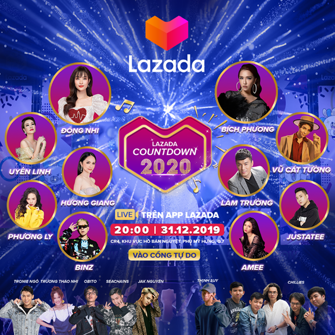Đại nhạc hội Lazada Countdown 2020 – sự kiện không thể bỏ lỡ dịp Tết Dương lịch  - 953f9932828ad5397b84794886145c46 - Đại nhạc hội Lazada Countdown 2020 &#8211; sự kiện không thể bỏ lỡ dịp Tết Dương lịch