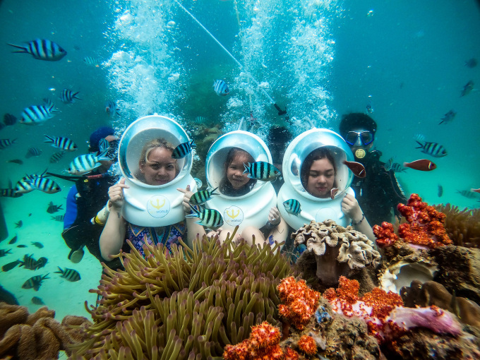 Lặn biển ngắm san hô là một trong những hoạt động được đề xuất cho khách quốc tế. Ảnh: SeaWorld - WikiLand  - gopr1752-4587-1590653511-7678-1635413760-1 - Phú Quốc vẫn chờ hướng dẫn đón khách quốc tế