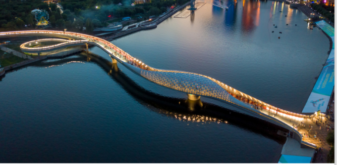 Cây cầu mô phỏng hình cánh sóng - WikiLand  - image-extractword-3-out-4023-1634878338 - Tân Hoàng Minh đầu tư tỷ đô cho quần thể du lịch tại Phú Quốc